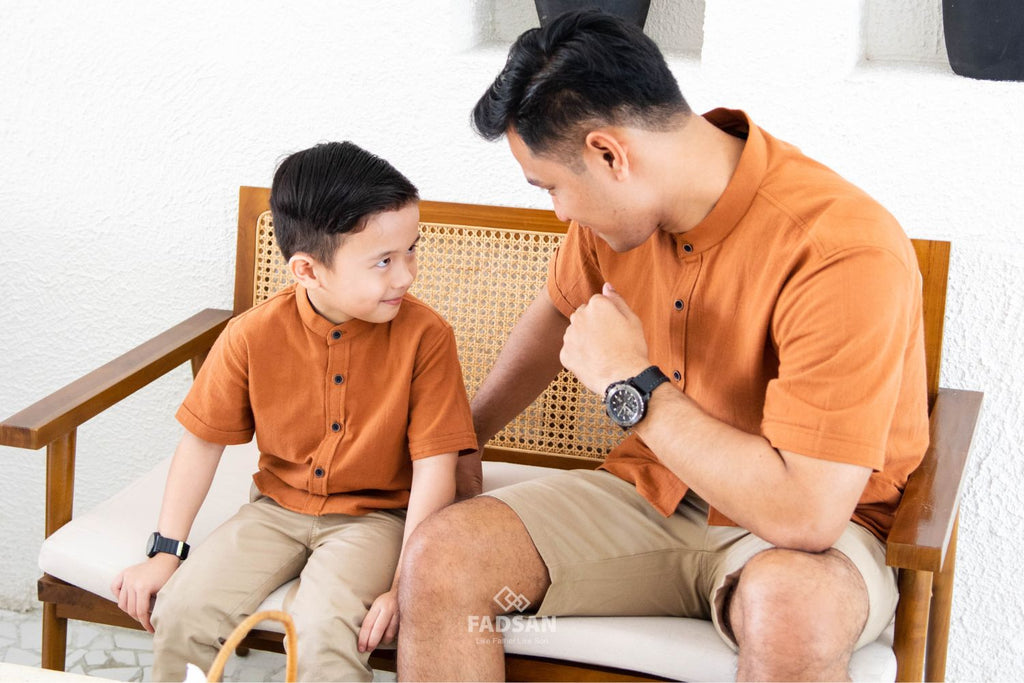 Bonding Ayah dan Anak Makin erat dengan Baju Couple yang Stylish dan Nyaman