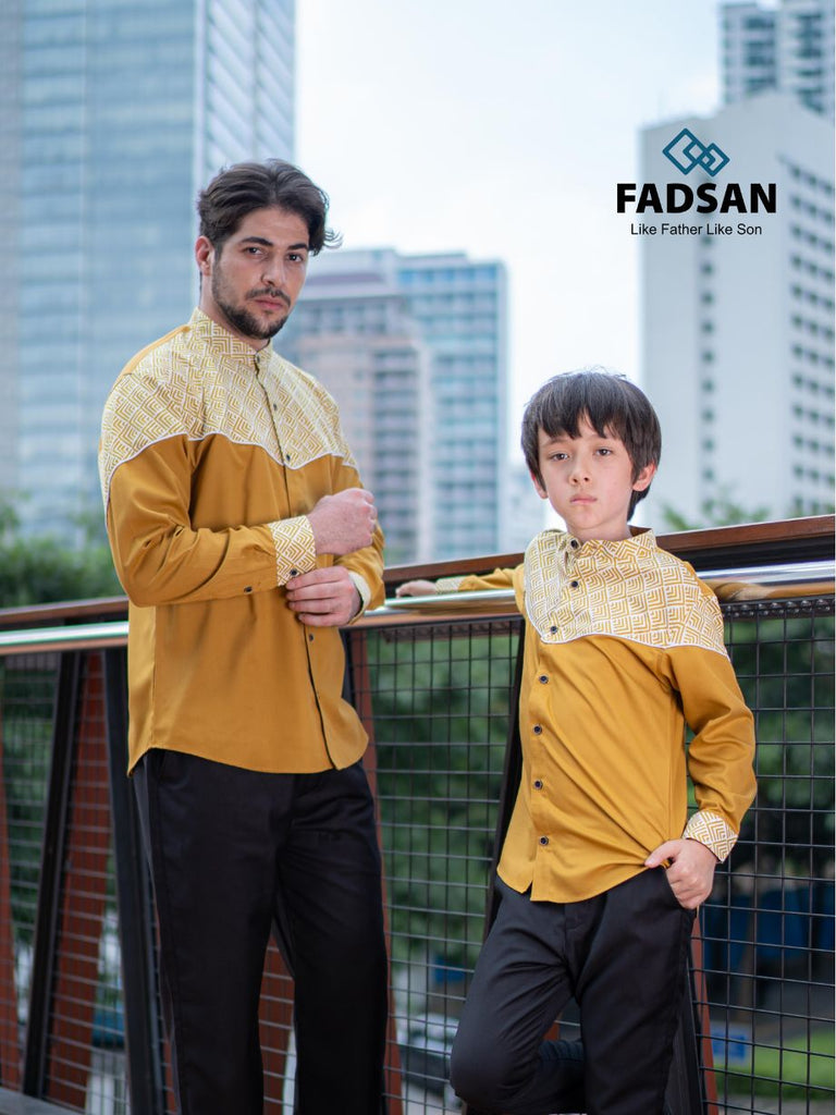 baju-koko-adikara-mustard-couple