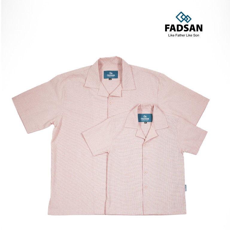 kemeja couple ayah anak oversize lengan pendek jahitan rapi kazu series fadsan kemeja couple ayah anak oversize lengan pendek jahitan rapi kazu series fadsan